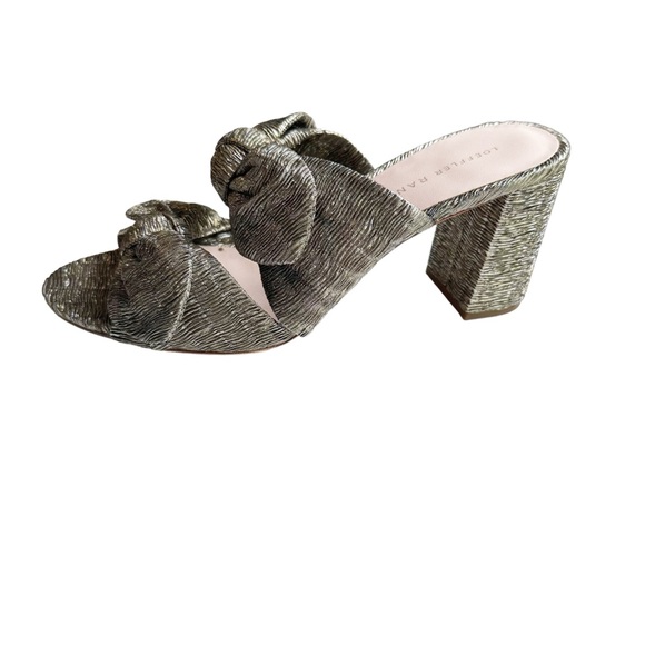 Loeffler Randall Adele Mule Metallic 7 - Picture 6 of 9